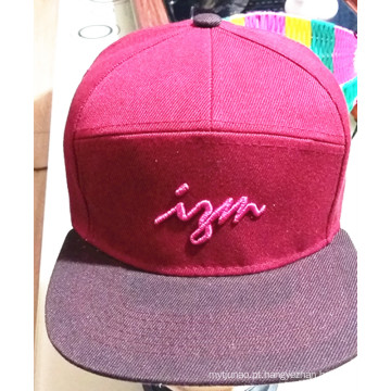 100% Algodão Imprensa e Bordados Fashion Sports Baseball Cap